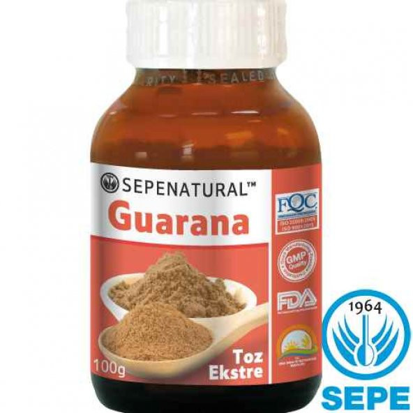 Guarana Extract Toz Guarana Ekstrakt Ekstresi 100 gr