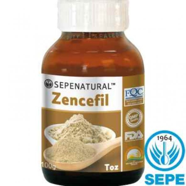 Zencefil Toz 100 gr Öğütülmüş Zencefil Kökü Ginger Powder