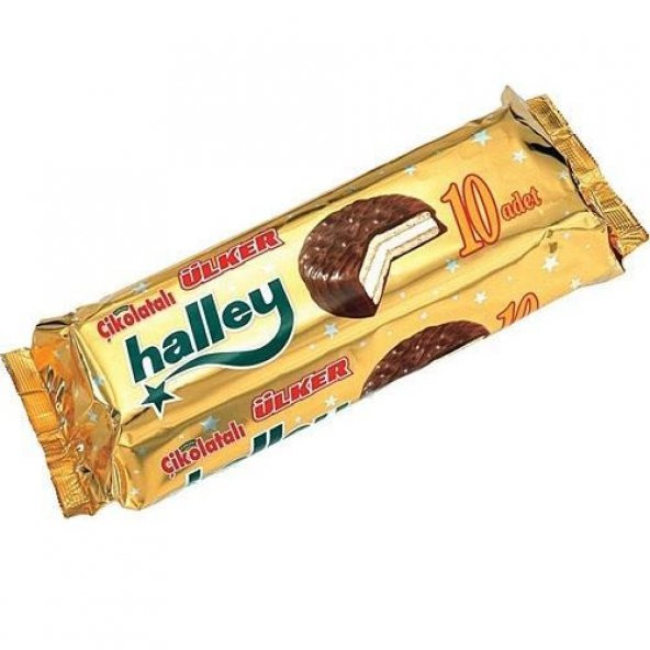 Ülker Halley Çikolata Kaplamalı Bisküvi 240 Gr
