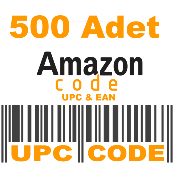 500 UPC EAN ASIN Barkod Kodları Numarası - UPC Kodu Satın Al - Amazon ürün listeleme yükleme