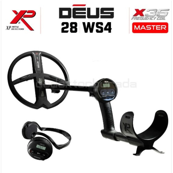 XP Deus Dedektör - 28cm X35 Başlık, WS4 Master