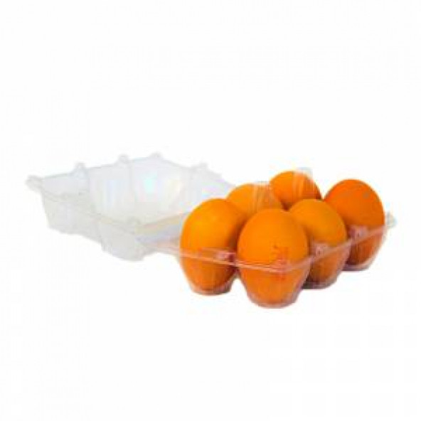 6 LI PLASTİK KAPAKLI YUMURTA VİYOLÜ 800 ADET - 3
