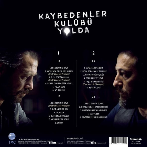 KAYBEDENLER KULÜBÜ YOLDA - ORİJİNAL FİLM MÜZİKLERİ (2-LP) - 2