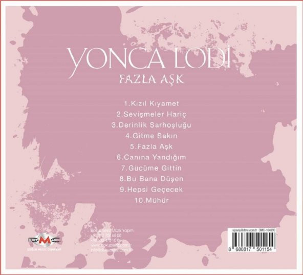 YONCA LODİ - FAZLA AŞK (CD) (2019) - 2
