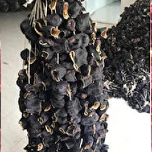 YÖRESEL BAHARAT Kuru Patlıcan 5 ip 225-250 tane - 2