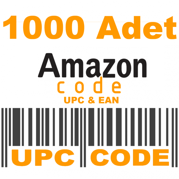 1000 UPC EAN ASIN Barkod Kodları Numarası - UPC Kodu Satın Al - Amazon ürün listeleme yükleme