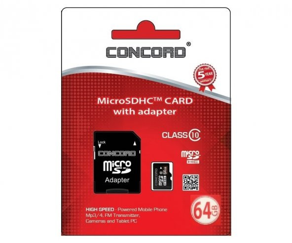 Concord C-M64 | 64 GB Hafıza Kartı
