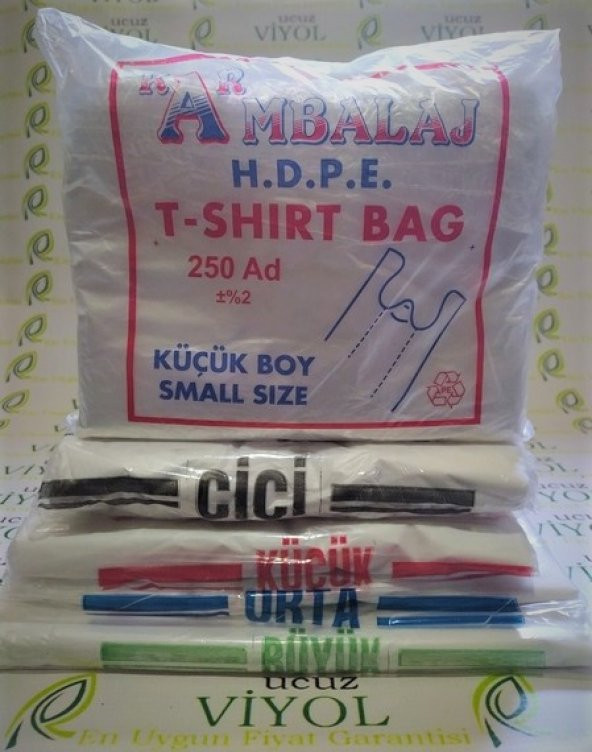POŞET BÜYÜK BOY 1 KG ATLET POŞET KİLODA 75 - 80 ADET - 3