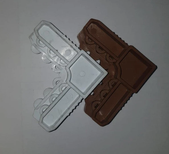 Sineklik Köşe Takozu 17x25 mm Sabit Sineklik Köşe Takozu