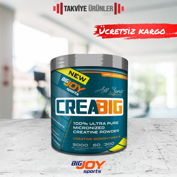 Bigjoy Creabig Creatine Powder 300 gr Kreatin