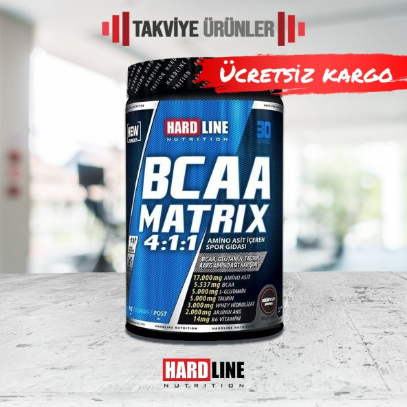 Hardline BCAA Matrix 630 gr