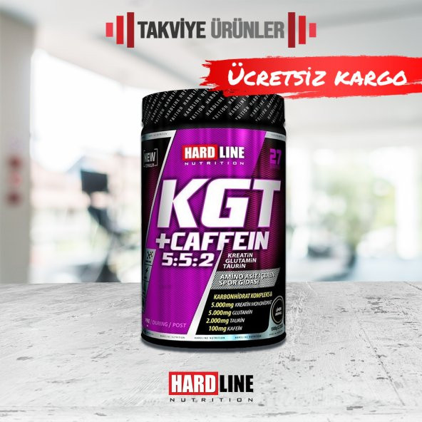 Hardline KGT 1000 gr Kreatin - Glutamin - Taurin - Kafein