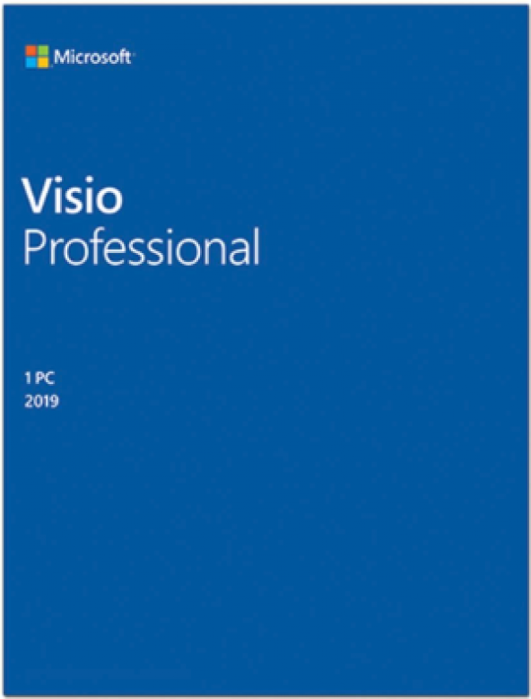 MICROSOFT VISIO PROFESIONAL 2019 - ESD D87-07425