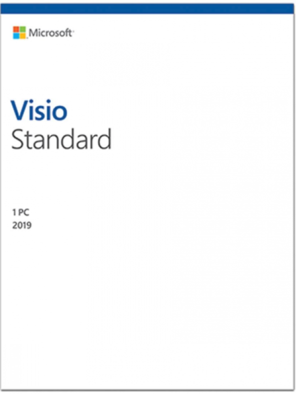 MICROSOFT VISIO STANDART 2019 - ESD D86-05822