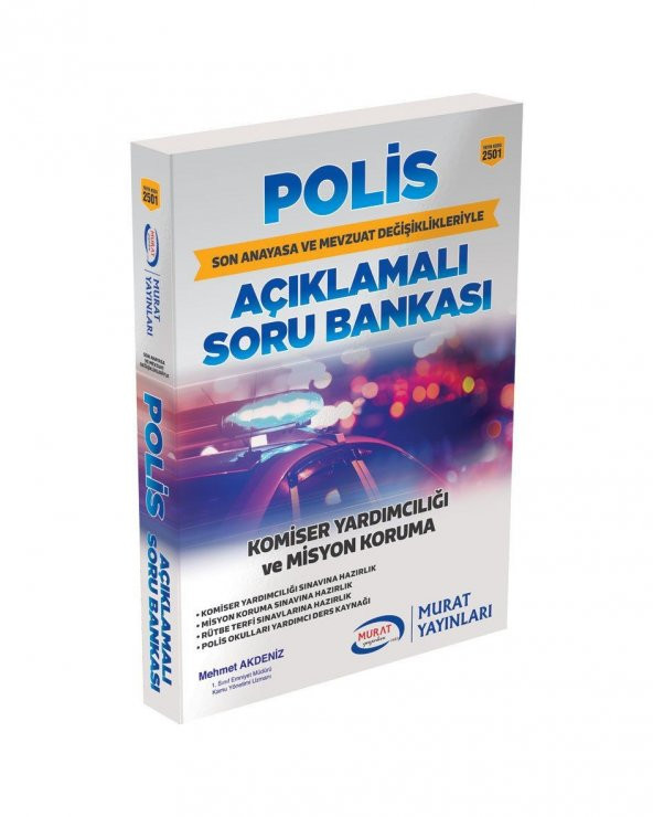 Murat Yayınları Komiser Yardımcılığı ve Misyon Koruma Soru Bankası