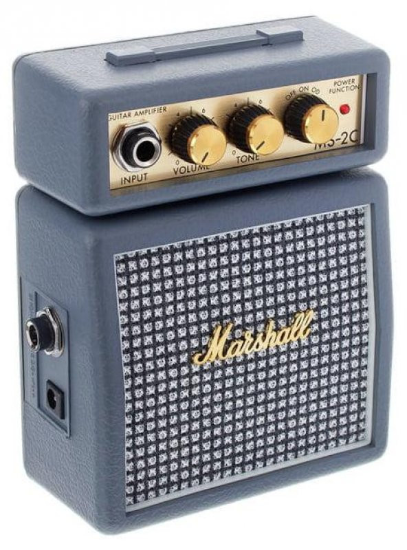 Marshall MS-2C Mini Elektro Gitar Amfisi / ADAPTÖR+PENA HEDİYELİ