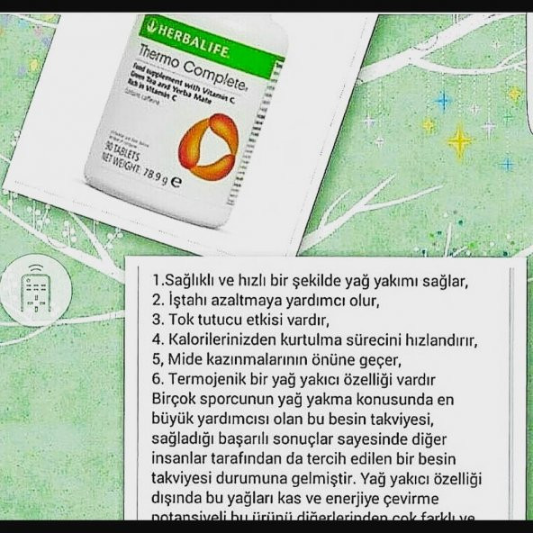 Herbalife Thermo Complete - Resim 3