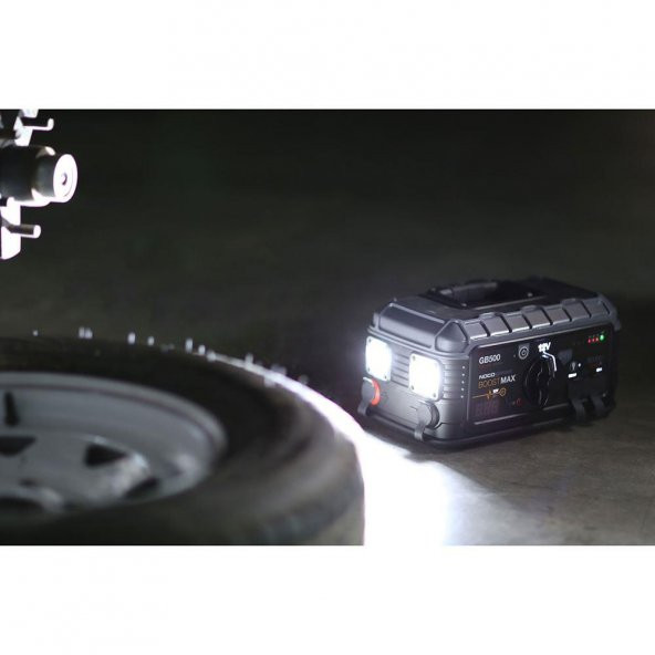 NOCO Genius GB500 12V/24V 20.000Amp Ultrasafe Lityum Akü Takviye + Powerbank + Led Lamba - 7