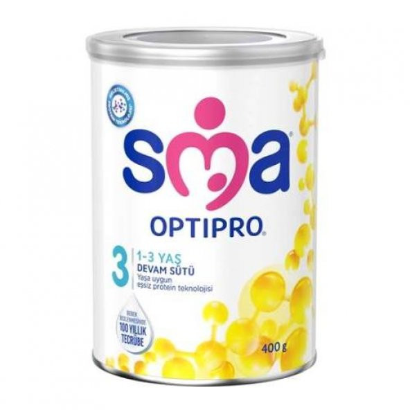 SMA Optipro 3 (1-3 Yaş) Devam Sütü 400 g