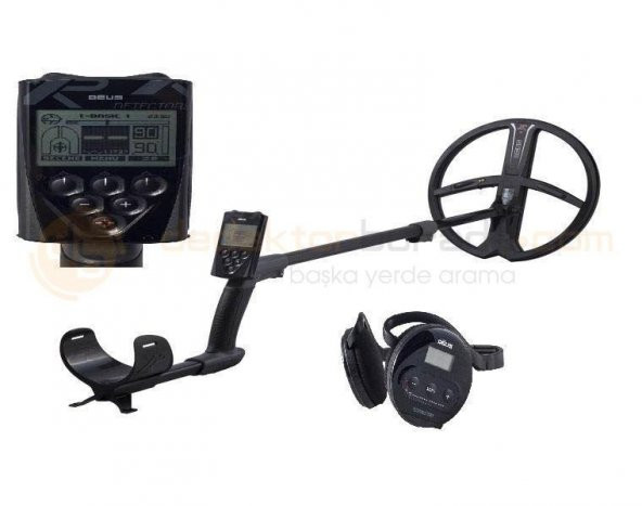 XP Deus Full 28cm Başlık, Ana Kontrol Ünitesi, WS4 Kablosuz Kulaklık (Türkçe Menü)