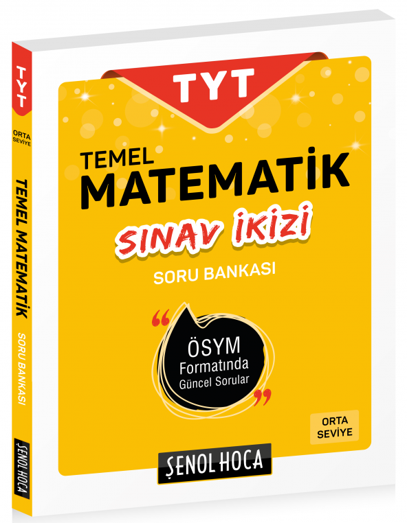 Şenol Hoca Yayınları TYT Temel Matematik Soru Bankası (Sınav İkizi)