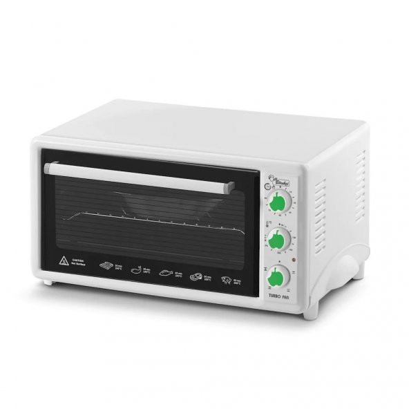 Luxell LX-3675 Usta Börekci Mini Fırın (Yeşil Elma)