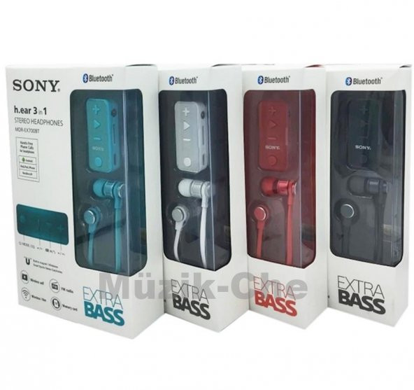 Sony Mdr-Ex700bt Extra Bass Mikrofonlu Selfie Çekme Özellikli Blu