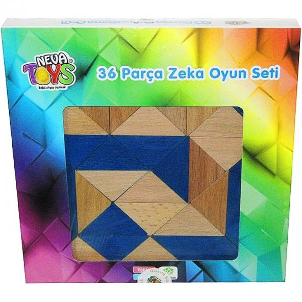 Neva Toys 36 Parça Zeka Oyun Seti