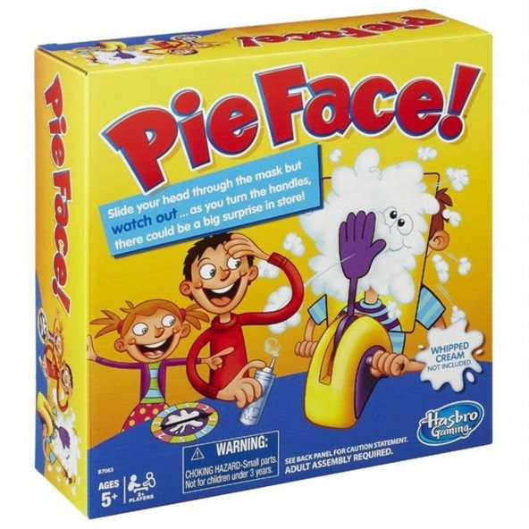 Hasbro Pie Face - Pasta Surat Kutu Oyunu