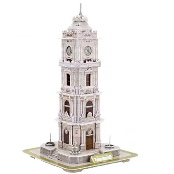 Dolmabahçe Saat Kulesi Pal 3D Maket YapBoz 93 Parça - 2