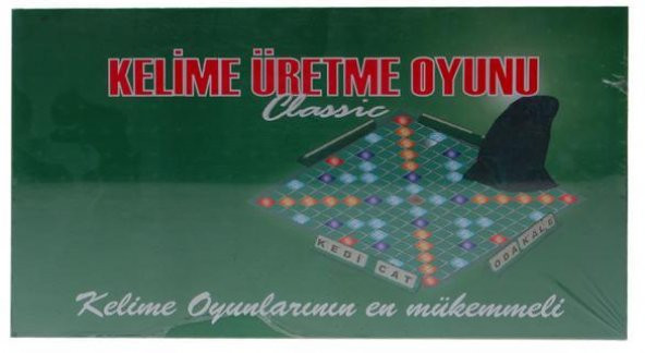 KELİME ÜRETME OYUNU - SCRABBLE BENZERİ EĞİTİCİ OYUNCAK - 3