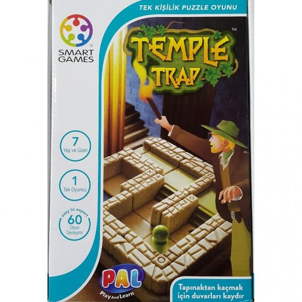 SMART GAMES TEMPLE TRAP Türkçe Akıl Oyunu