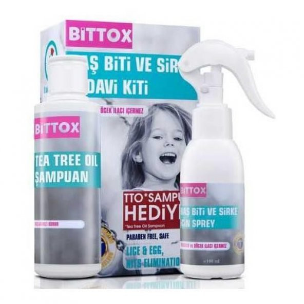 Bittox Bit Kiti - Sprey / Şampuan / Bit Tarağı