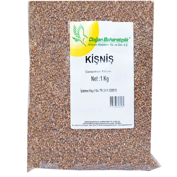 Doğan Kişniş Doğal Tane 1000 Gr Paket - 2