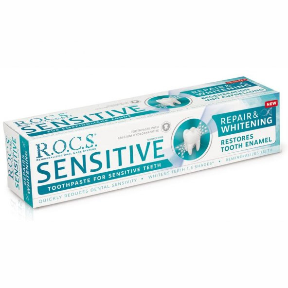 Rocs Onarıcı Sensitive Diş Macunu