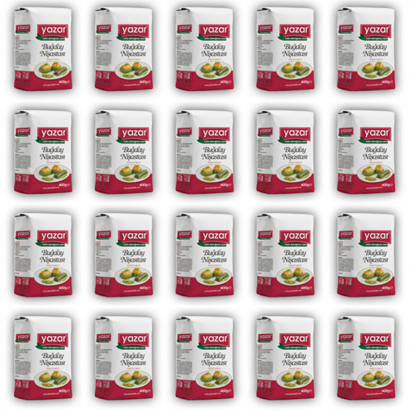 Yazar Buğday Nişasta 400 gr x 20 Adet Koli - 2