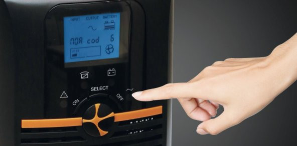 Tunçmatik 1 KVA Newtech Pro II X9  Online Ups KESİNTİSİZ GÜÇ KAYNAĞI - 3