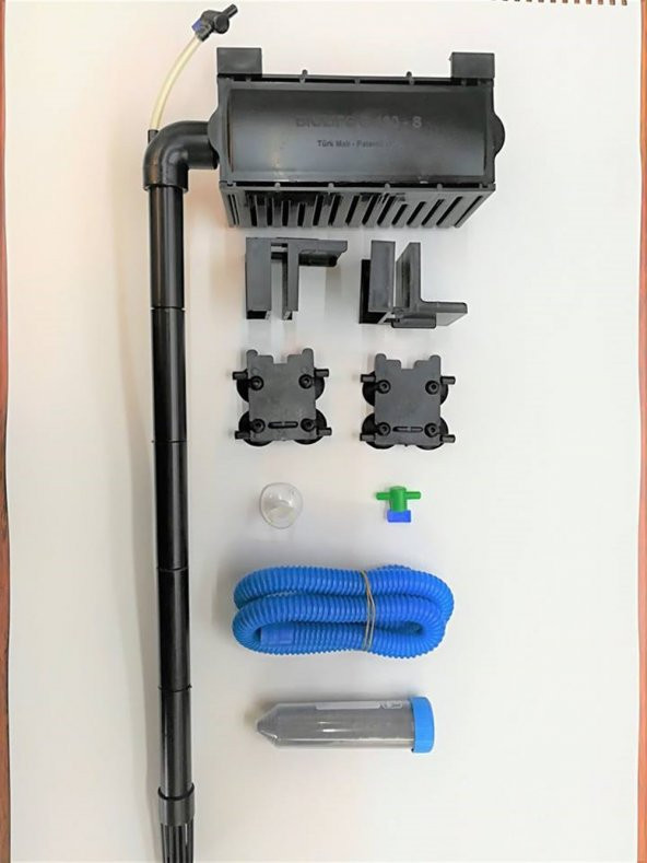 Biolife YENİ C-160 - S Tekli Flora Akvaryum Filtre Sistemi. Motorsuz Hava Veya Motor İle Çalışan mod - 3