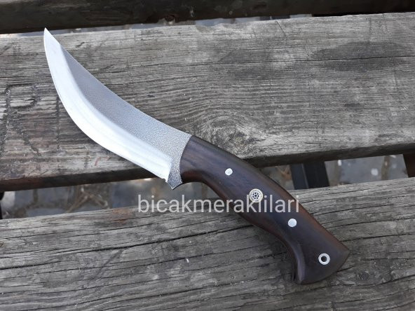 Eğri Ağız Av Bıçağı 4116 Çelik 25cm - 3