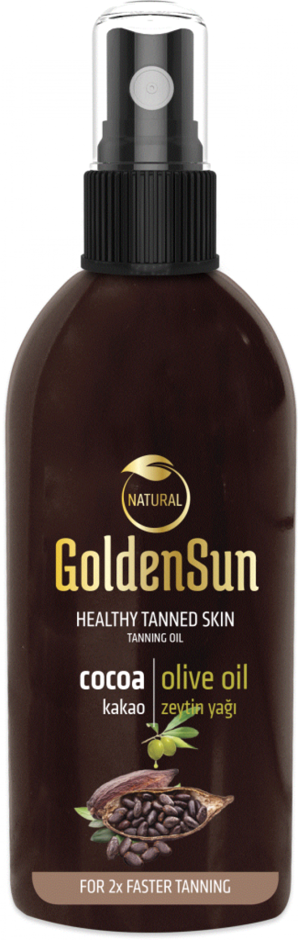 GOLDEN SUN Cocoa + Zeytin Yağı 150ml