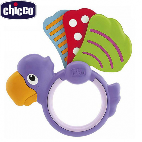 CHICCO 72366 Oyuncak Çıngırak Benekli Papağan