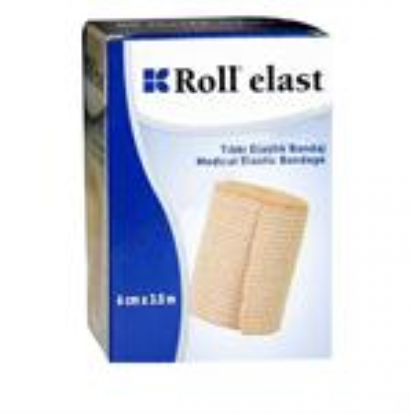 ROLL ELAST Tıbbi Elastik Bandaj 6cm*3,5m