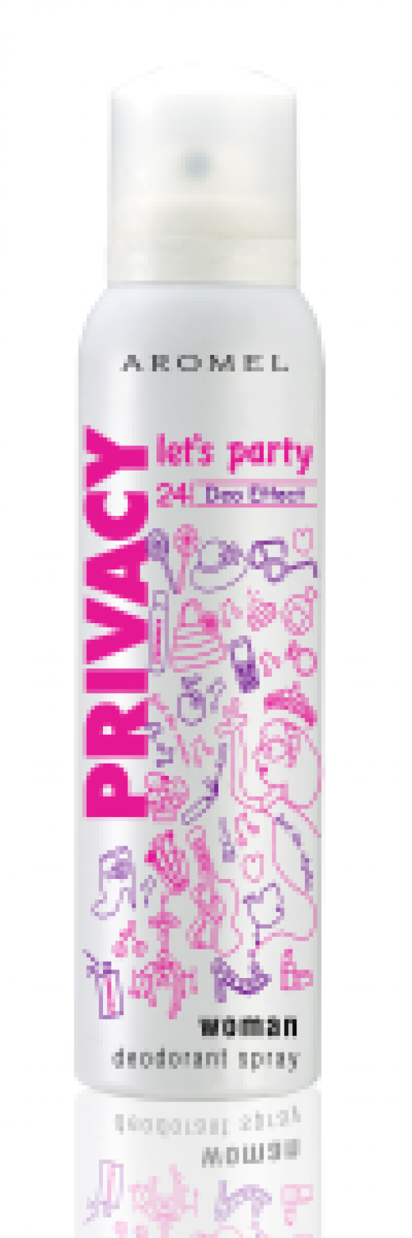 PRIVACY Deodorant Woman Lets Party Beyaz 150ml