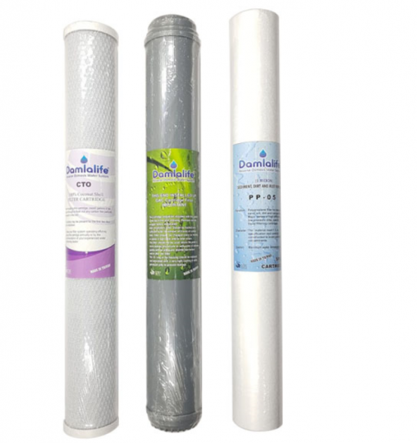 Damlalife 20 Inç Su Arıtma Filtre Seti - Resim 3