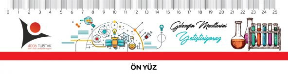 Tübitak 4006 Bilimsel Baskılı Cetvel 500 Adet