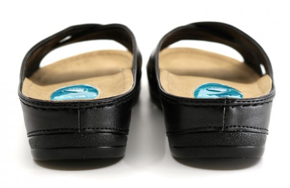 Ceyo Çapraz Topuk Jelli Topuk Dikeni Kadın Terlik 9946-1 - Resim 9