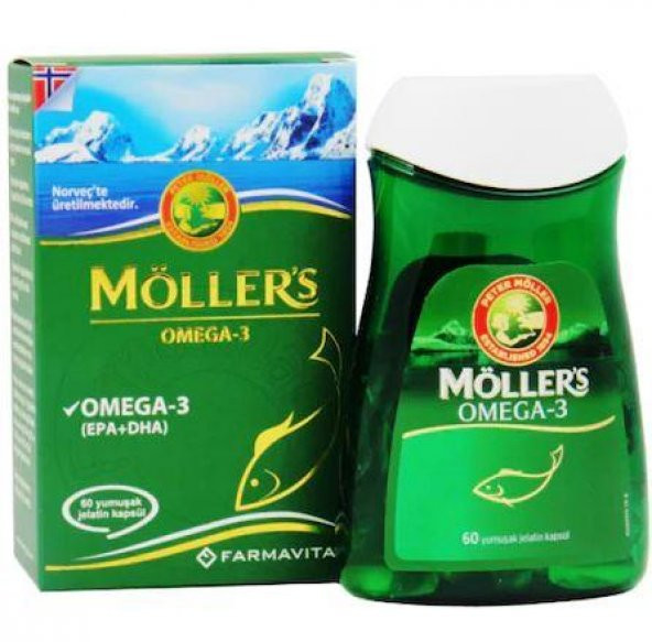 Möllers Omega 3 Möllers Balık Yağı 60 Kapsül