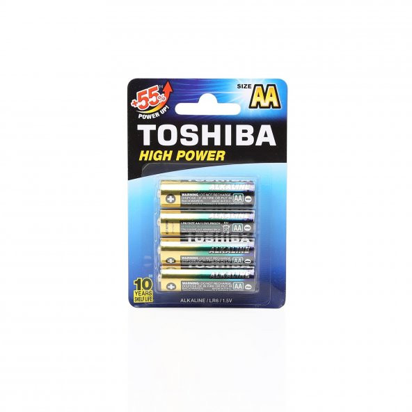 Toshiba LR6 High Power Alk. Kalem Pil 4lü - 2