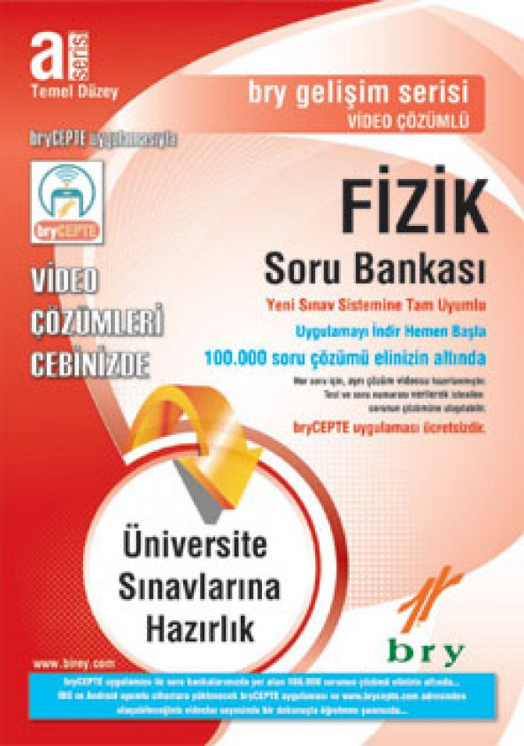 Birey A Serisi Temel Düzey Fizik Video Çözümlü Soru Bankası Birey Yayınları