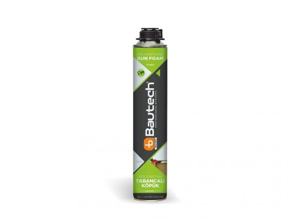 Bautech P-850T Poliüretan Tabancalı Köpük 750 ml 850 gr - 1